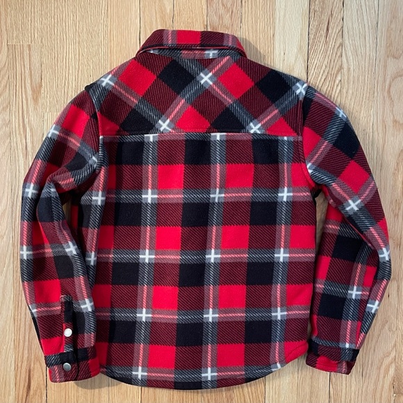 Eddie Bauer boy’s plaid fleece. - Picture 6 of 6